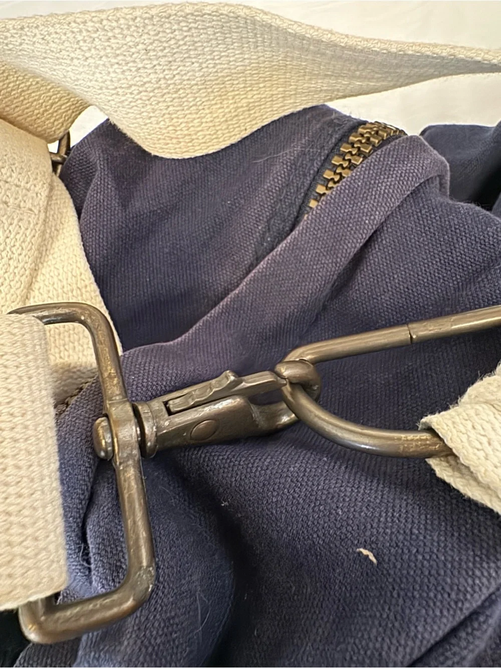 Tommy Hilfiger canvas duffel